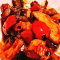 ひなた１０１６'s cooksnap of when they made 甜麵醬で茄子とピーマンと豚肉の炒め物.