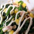 あちたんまん！'s cooksnap of when they made ほうれん草のおかずサラダ♡.