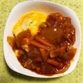 sara★cafe's cooksnap of when they made トロトロ卵のハヤシライス.