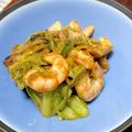 Aprendiz's cooksnap of when they made 海老とキャベツのけいちゃん風味噌炒め.