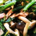 む〜らん♪'s cooksnap of when they made ☆ほうれん草としめじとハムのソテー☆.