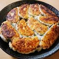 Emally's cooksnap of when they made エビパクチー餃子.