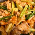 chicccccca's cooksnap of when they made 豚肉とチンゲンサイのキムチ炒め.