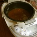 花時計咲いた's cooksnap of when they made ワイン仕込みビーフカレー 簡単炊飯器.