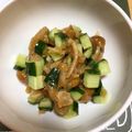 けんよこ's cooksnap of when they made なめこおろしきゅうり.