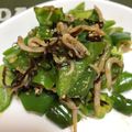 けんよこ's cooksnap of when they made 調味料なし！すぐできるやみつきピーマン.