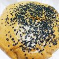 ニシコママ's cooksnap of when they made どこか懐かしい♪黒糖ふくれ菓子.