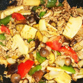 クックUS8FFH☆'s cooksnap of when they made 茄子とトマトと挽き肉の中華炒め♥簡単☆.