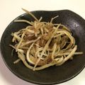 papikun's cooksnap of when they made ゴーヤとさけるチーズのナムル.