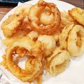 chikky☆lab's cooksnap of when they made ビール不使用サクサクオニオンリングフライ.