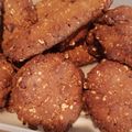 Soya's cooksnap of when they made オーツ・ビスケット.