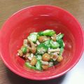 ゆきぷよたん's cooksnap of when they made オクラとなめこの柚子胡椒和え♪.