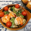 ☆きぃ☆'s cooksnap of when they made 海老とマッシュルームのアヒージョ☆.