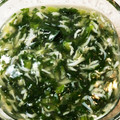 y_uu's cooksnap of when they made 離乳食後期～☆小松菜としらすのだし煮.