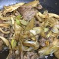 クック59ZLK3☆'s cooksnap of when they made 牛肉と白菜のすき焼き風炒め.