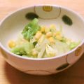 ももいろさくら's cooksnap of when they made キャベツとコーンのバター醤油炒め.