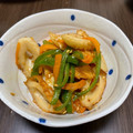 まんまるおつきさん's cooksnap of when they made 簡単10分で一品♪ちくわと野菜のきんぴら.