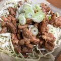 ゆゆゆぱっと's cooksnap of when they made 絶品!!鶏せせりのわさびポン酢炒め♫.