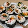 ぼくみけ。's cooksnap of when they made 本場韓国の3STEP簡単海苔巻きキンパ.