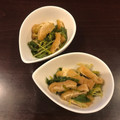 marimekkot's cooksnap of when they made 水菜と油揚げのさっと煮♪.