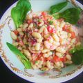 ひさかた's cooksnap of when they made 白いんげん豆とえびのサラダ.
