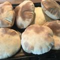 Yokchina's cooksnap of when they made 絶対膨らむ♪ピタパン（ポケットパン）.