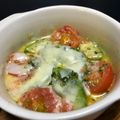 ☆GSSQHY☆'s cooksnap of when they made レンジで簡単アボトマチーズのバジルソース.