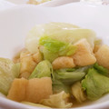 なおきんとん's cooksnap of when they made レタスと油揚げのおひたし.