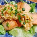 ちーまぐ's cooksnap of when they made 揚げ鮭の香味ダレ.