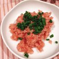 miwayon's cooksnap of when they made レモンと塩で食べる★ねぎとろ★.