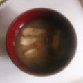 チコリママ's cooksnap of when they made 茸たっぷり生姜のお味噌汁 ぽっかぽか.