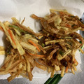 Ｐin's cooksnap of when they made 簡単給食　夏野菜と納豆のかき揚げ.