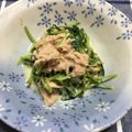 ヨッチこ's cooksnap of when they made 超簡単！レンジ調理で豆苗のツナ和え♪.