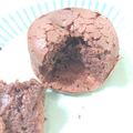 maa☆kin's cooksnap of when they made 生チョコ入り❀フォンダンショコラ.