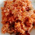 omiso's cooksnap of when they made 簡単！ウインナーのトマトソース☆リゾット.