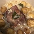猫リン's cooksnap of when they made 豚肉柔か♪玉ねぎ☆じゃがいも白ワイン煮込.