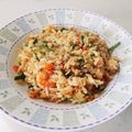 Cecil's cooksnap of when they made 簡単な炊飯器で作った海老ピラフ.