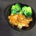 Rionaのおうち飯's cooksnap of when they made きのことキムチのクリームチーズ和え　簡単.
