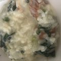 mantacarp's cooksnap of when they made ほうれん草と竹輪のリゾット.