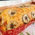 ひだりのまゆりん's cooksnap of when they made 簡単混ぜるだけ♪キャラメルバナナケーキ編.