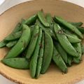 さくひま♪'s cooksnap of when they made スナップエンドウのクミンシード炒め.