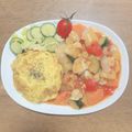 Celica0525's cooksnap of when they made *常備菜*鶏ささみ入りラタトゥイユ♡.