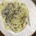 ちぱちぱさん's cooksnap of when they made 濃厚☆きのこのクリームチーズパスタ.