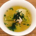 ぶたぶた☆こぶた's cooksnap of when they made 冬瓜とベーコンのスープ～パクチーを添えて.