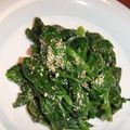 きらり流れ星's cooksnap of when they made ダイエット☆ほうれん草ともやしの胡麻和え.