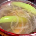 CHICHI☆PAY's cooksnap of when they made スナップエンドウと（新）玉ねぎのスープ.