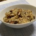algae's cooksnap of when they made サバ味噌缶で炊き込みごはん♪.