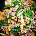 いちごクック's cooksnap of when they made 筍と豚肉のピリ辛炒め.