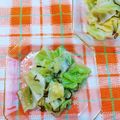 ﾁｲﾁｬﾝﾏﾏ's cooksnap of when they made 簡単!!キャベツの鶏ガラスープ和え.