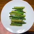 まっすーー。's cooksnap of when they made アスパラガスのバター醤油炒め.